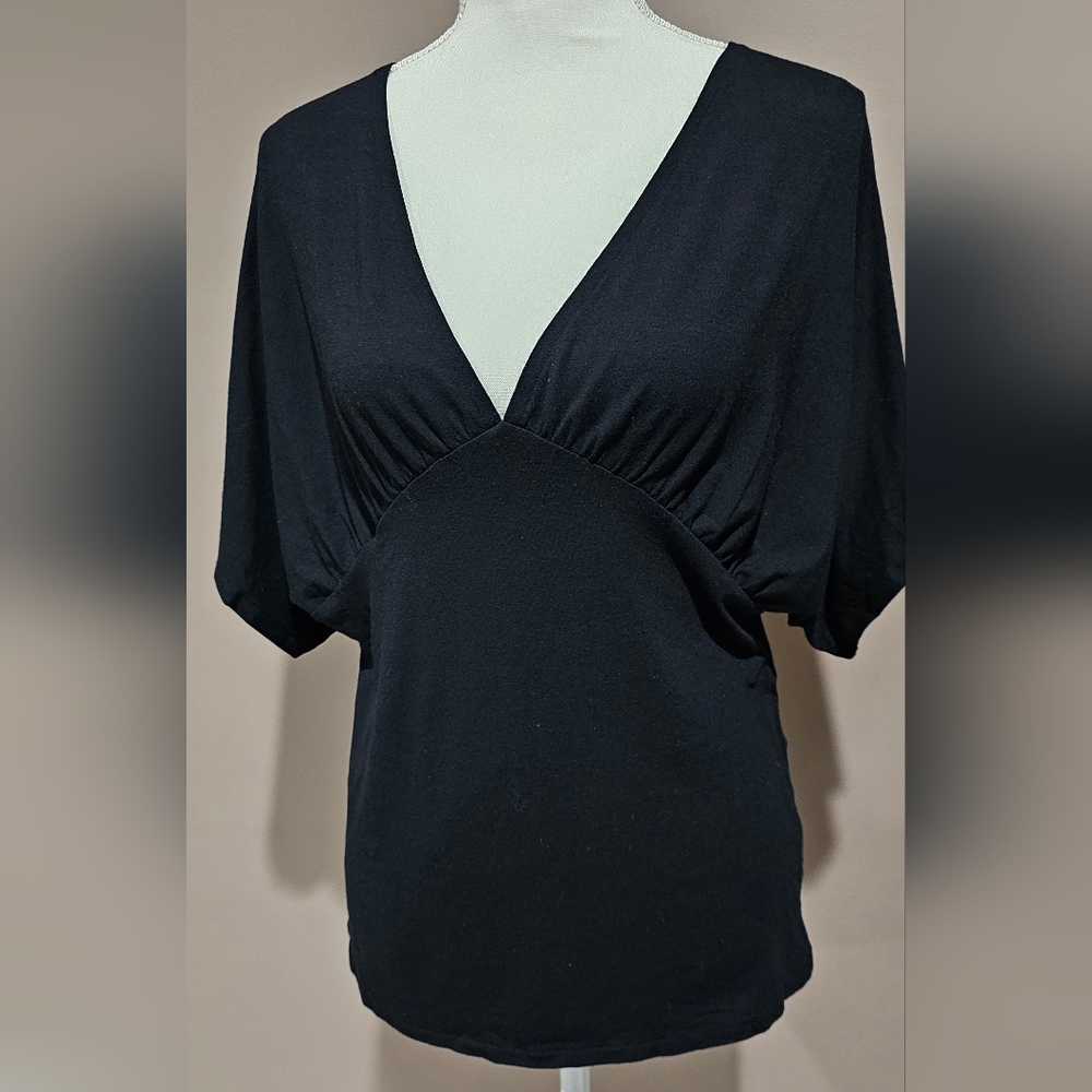 Kenneth Cole Black Top size Large - Picture 6 of 7